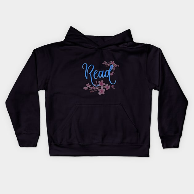 Read Kids Hoodie by PrintAmor